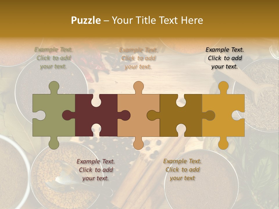 Powder Aroma Curry PowerPoint Template