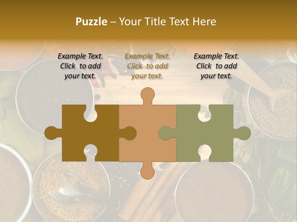 Powder Aroma Curry PowerPoint Template