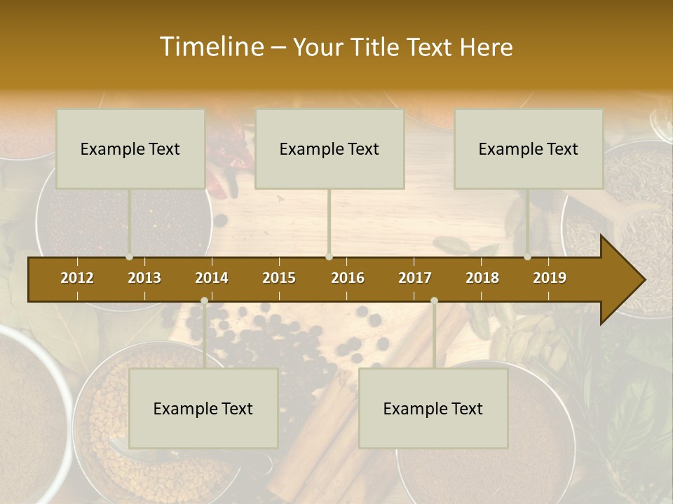 Powder Aroma Curry PowerPoint Template