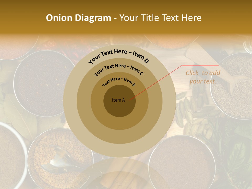 Powder Aroma Curry PowerPoint Template