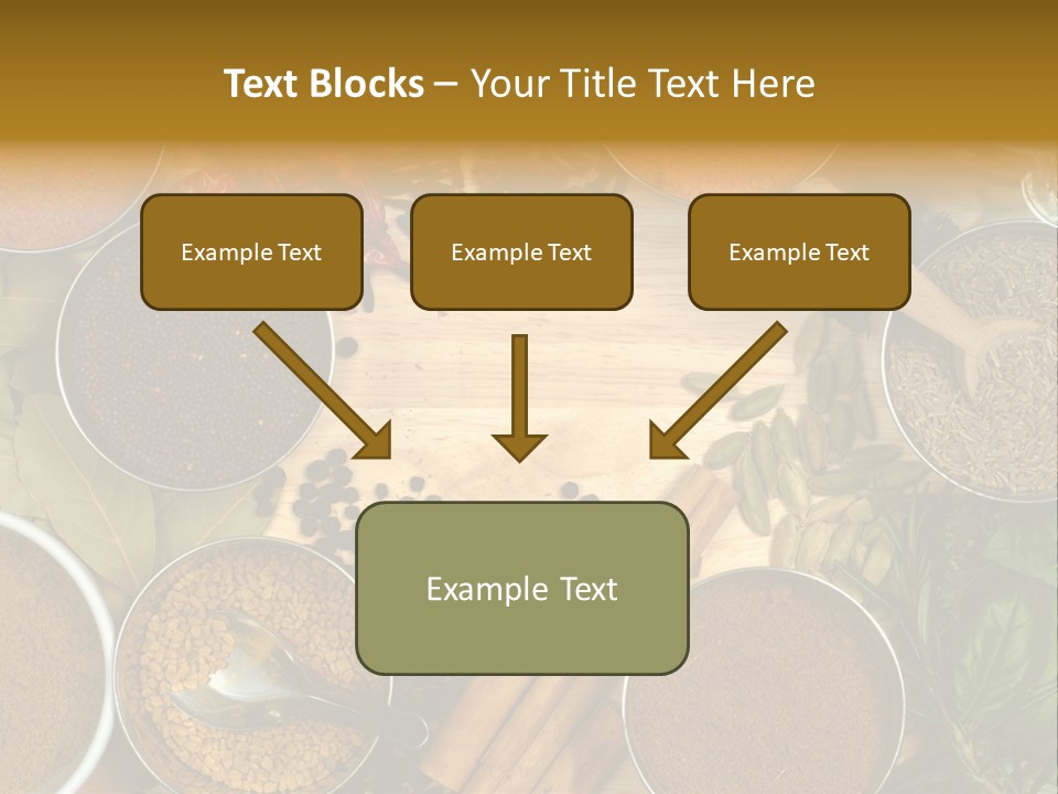 Powder Aroma Curry PowerPoint Template
