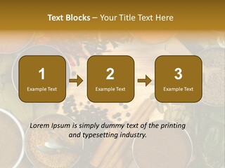 Powder Aroma Curry PowerPoint Template