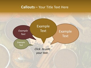 Powder Aroma Curry PowerPoint Template