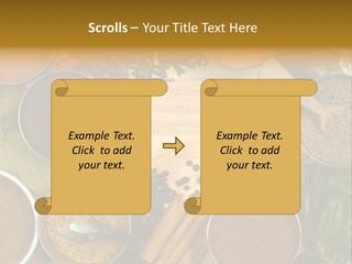 Powder Aroma Curry PowerPoint Template