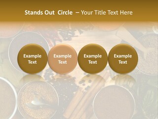 Powder Aroma Curry PowerPoint Template