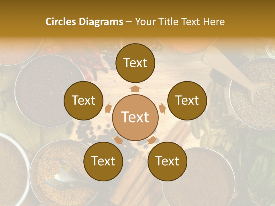 Powder Aroma Curry PowerPoint Template