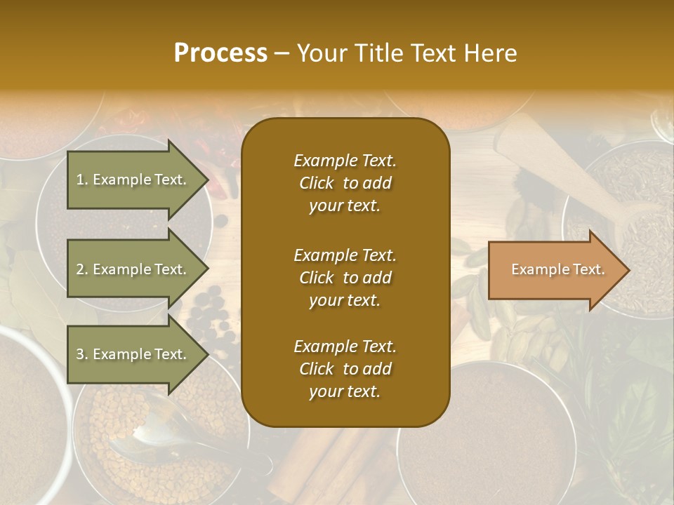Powder Aroma Curry PowerPoint Template