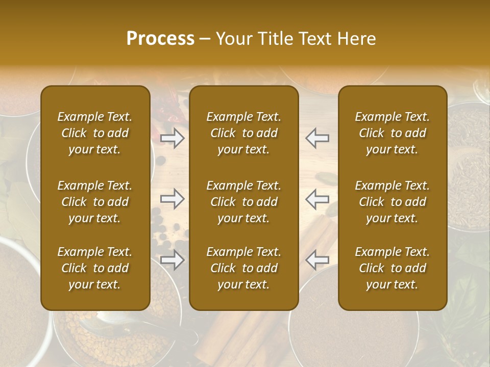 Powder Aroma Curry PowerPoint Template
