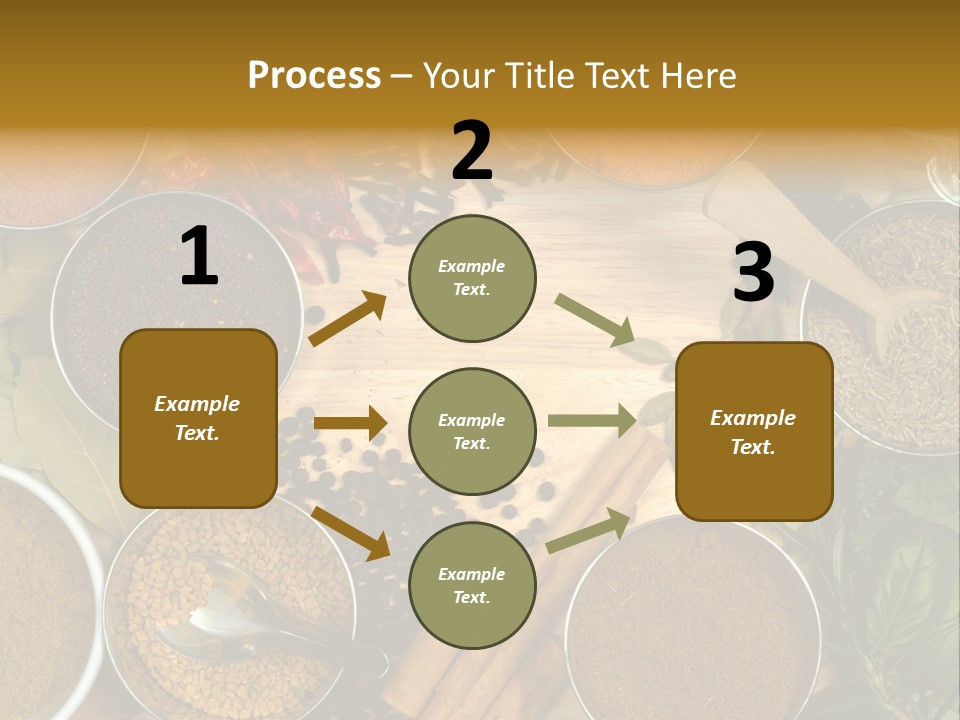Powder Aroma Curry PowerPoint Template