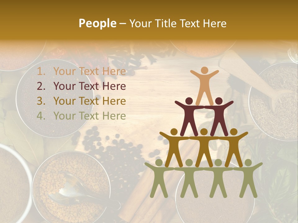 Powder Aroma Curry PowerPoint Template