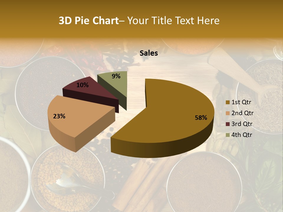 Powder Aroma Curry PowerPoint Template
