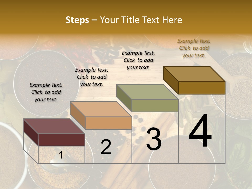 Powder Aroma Curry PowerPoint Template