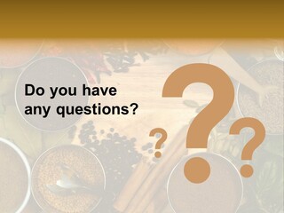 Powder Aroma Curry PowerPoint Template