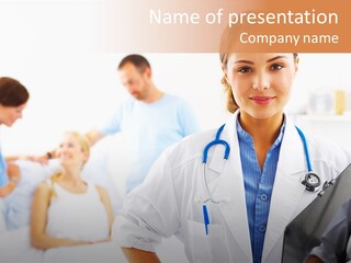 Environment Clinical Medicine PowerPoint Template