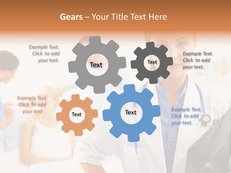 Environment Clinical Medicine PowerPoint Template