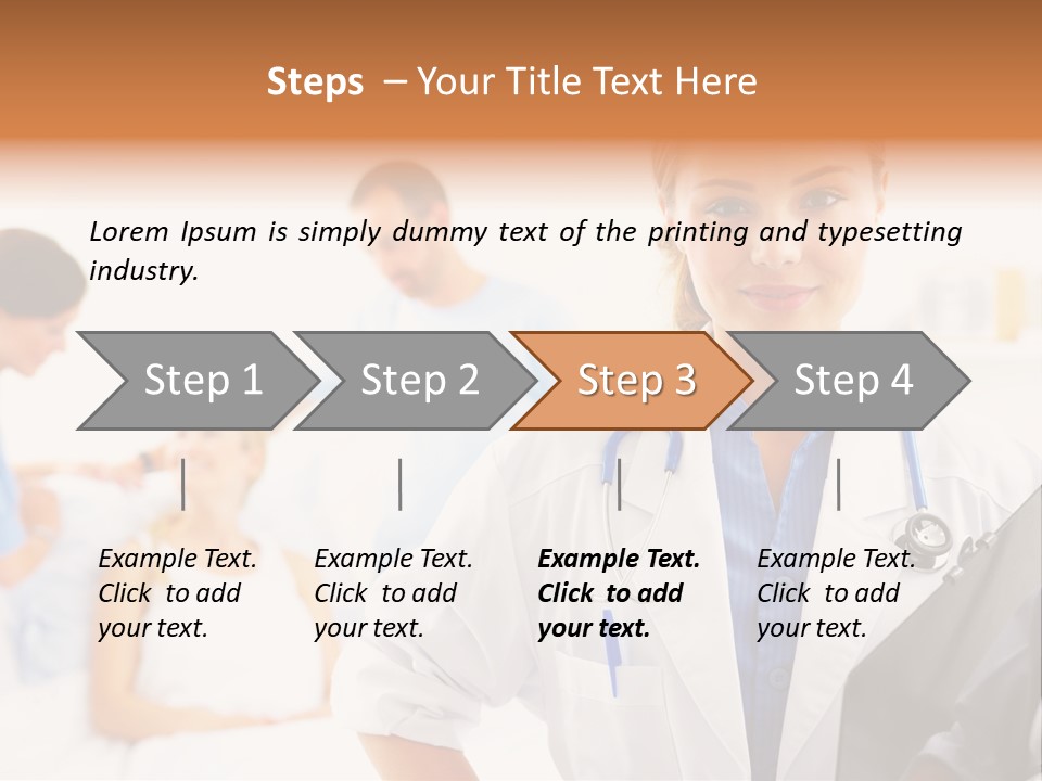 Environment Clinical Medicine PowerPoint Template