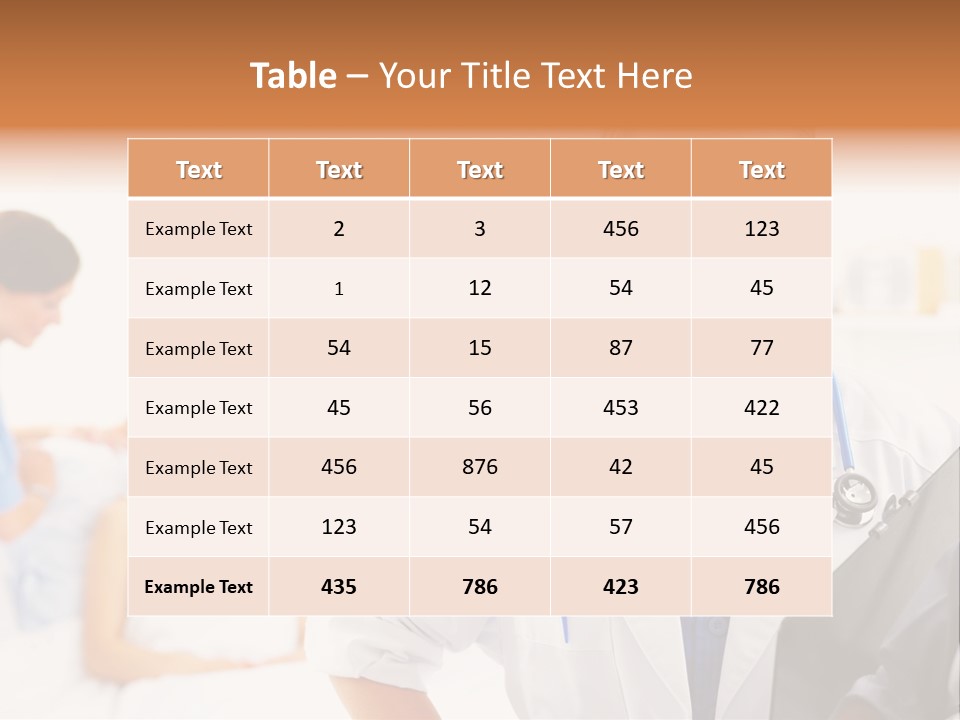 Environment Clinical Medicine PowerPoint Template