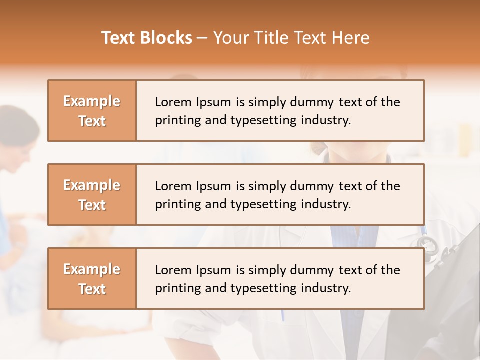 Environment Clinical Medicine PowerPoint Template