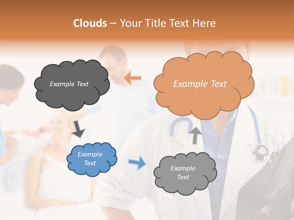 Environment Clinical Medicine PowerPoint Template