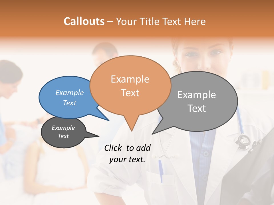 Environment Clinical Medicine PowerPoint Template