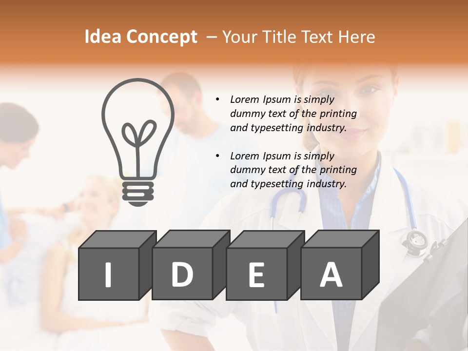 Environment Clinical Medicine PowerPoint Template