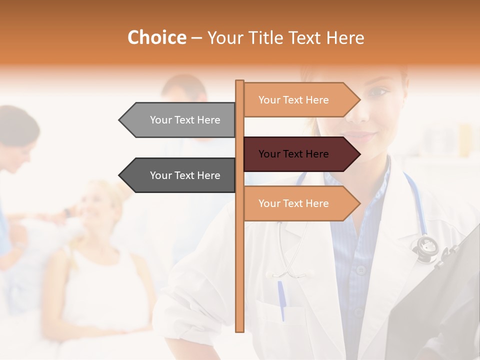 Environment Clinical Medicine PowerPoint Template