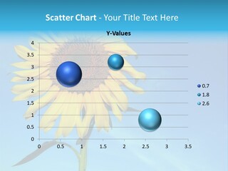 Blossom Yellow Flower PowerPoint Template