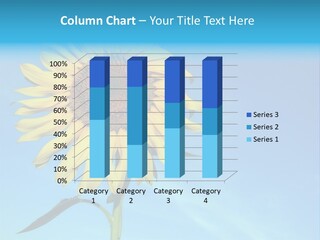 Blossom Yellow Flower PowerPoint Template