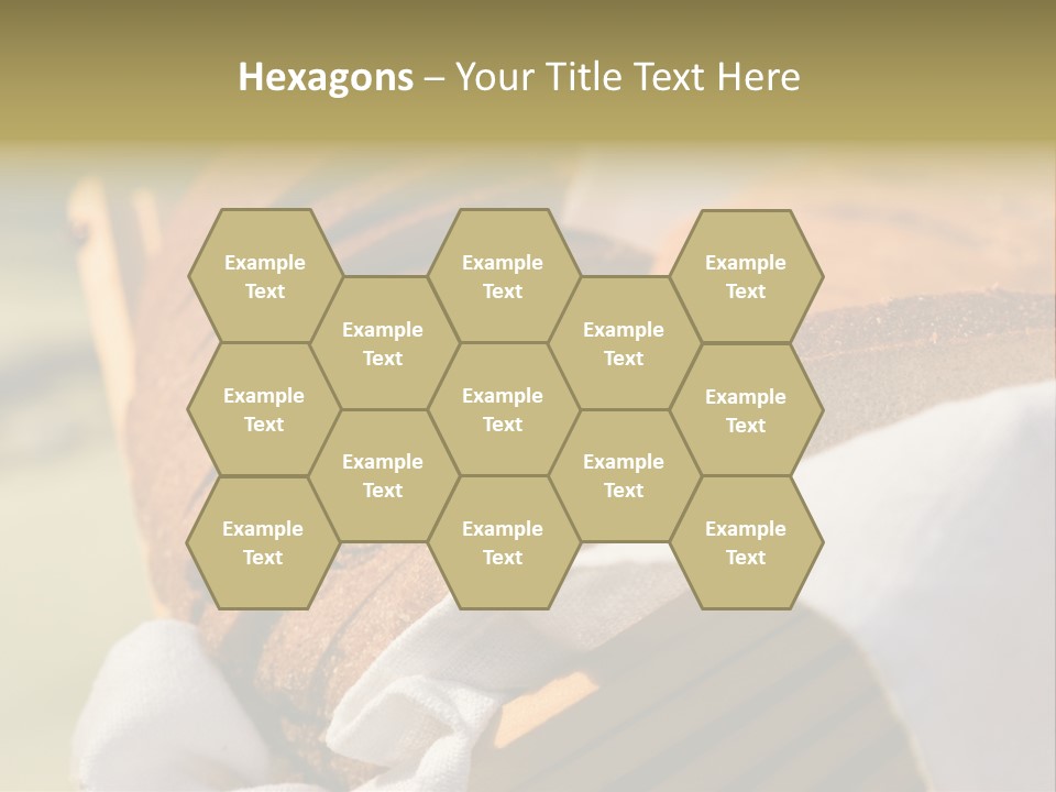 Sliced Healthy Slice PowerPoint Template