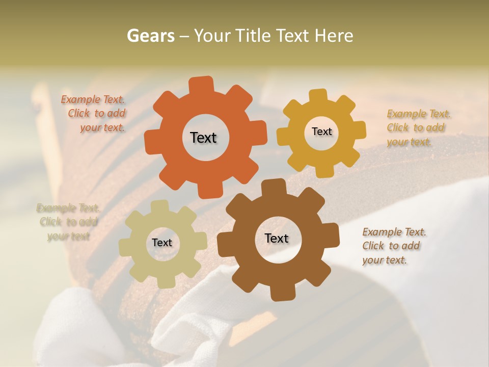 Sliced Healthy Slice PowerPoint Template