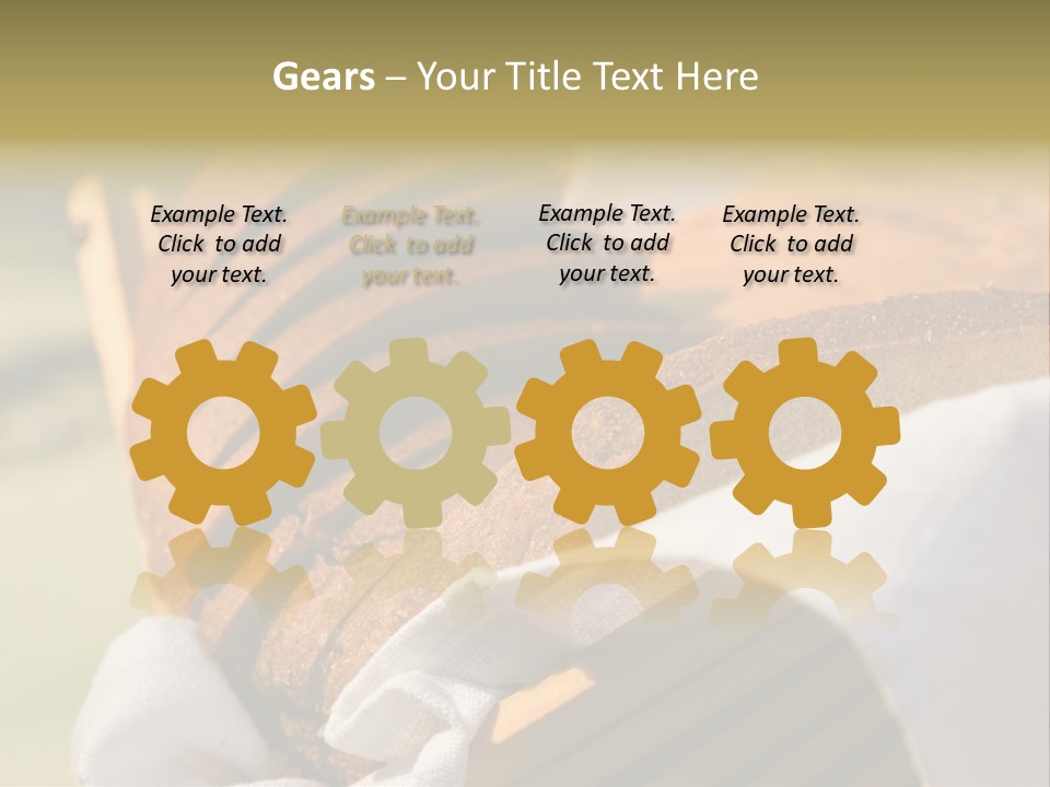 Sliced Healthy Slice PowerPoint Template