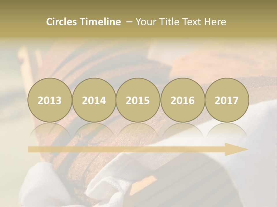 Sliced Healthy Slice PowerPoint Template