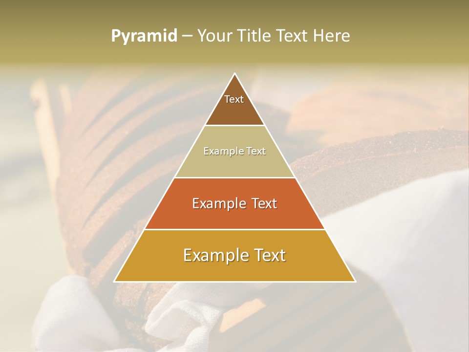Sliced Healthy Slice PowerPoint Template