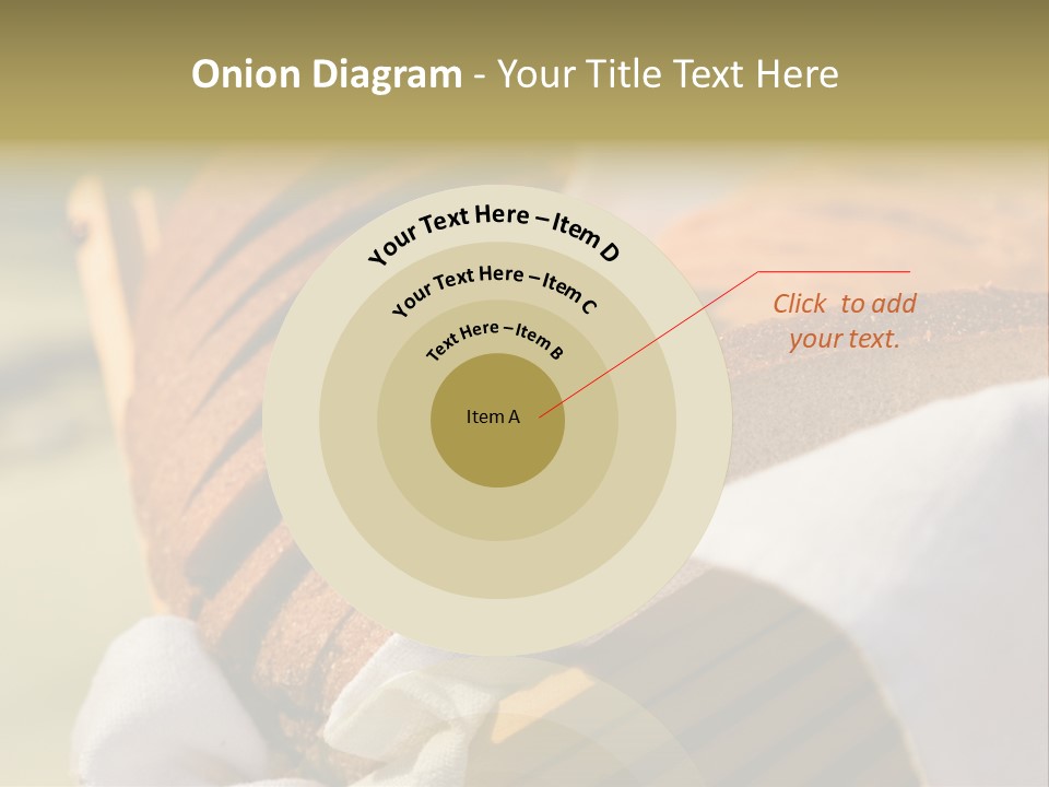 Sliced Healthy Slice PowerPoint Template