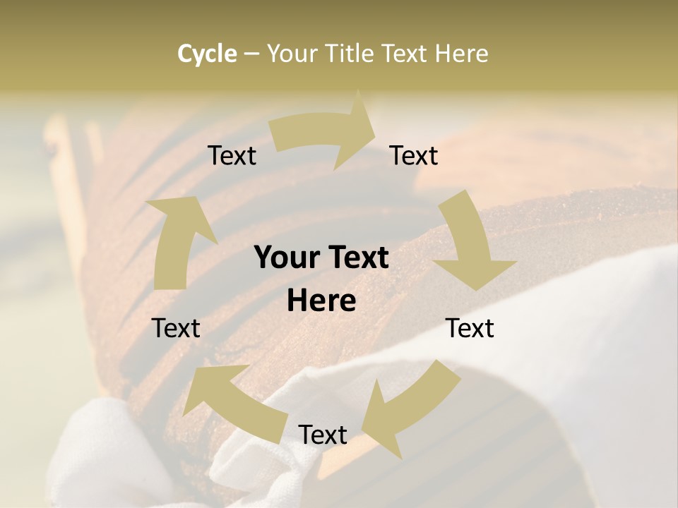 Sliced Healthy Slice PowerPoint Template