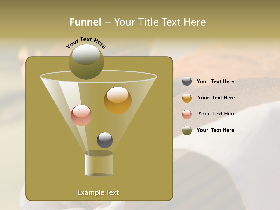 Sliced Healthy Slice PowerPoint Template