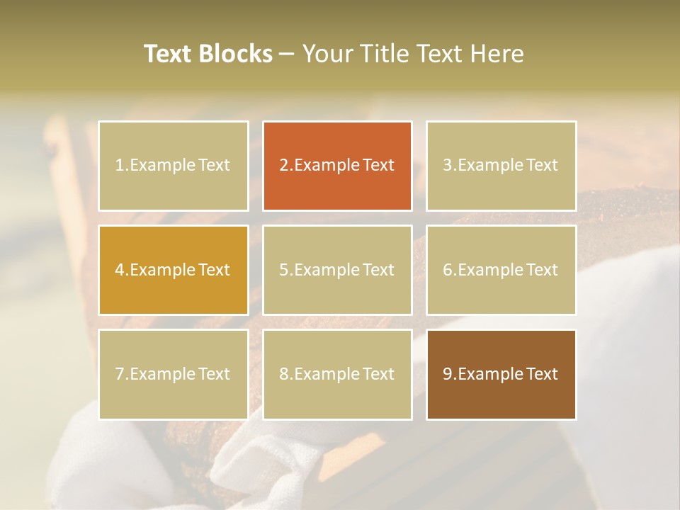 Sliced Healthy Slice PowerPoint Template