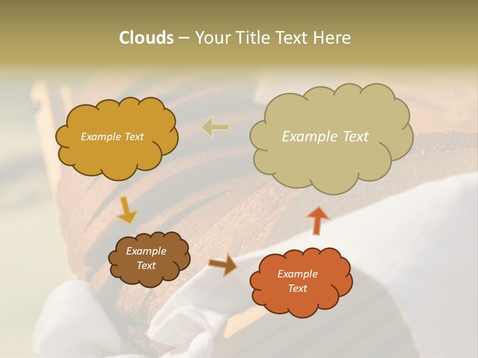 Sliced Healthy Slice PowerPoint Template