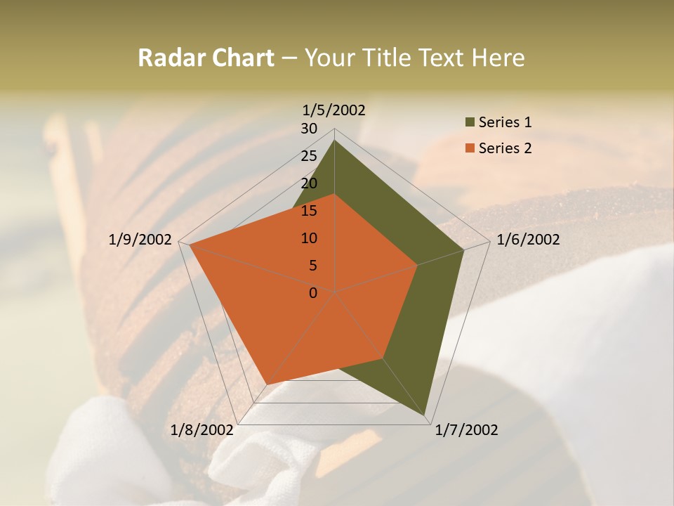 Sliced Healthy Slice PowerPoint Template
