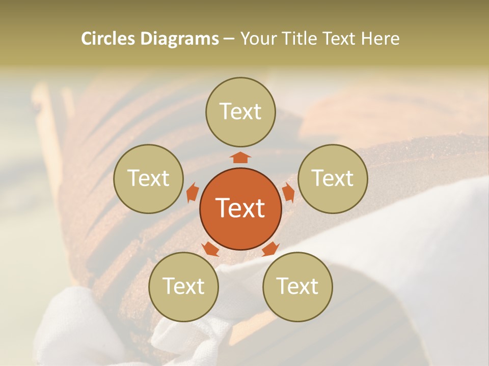 Sliced Healthy Slice PowerPoint Template