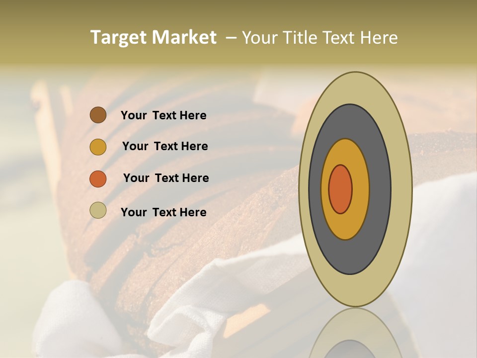 Sliced Healthy Slice PowerPoint Template