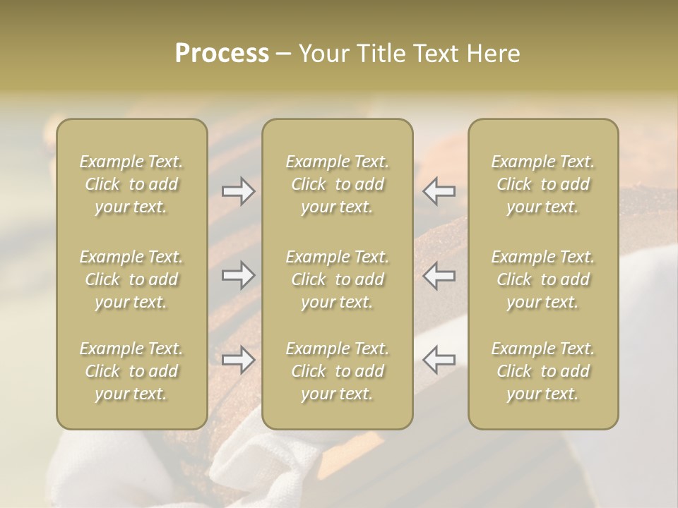 Sliced Healthy Slice PowerPoint Template