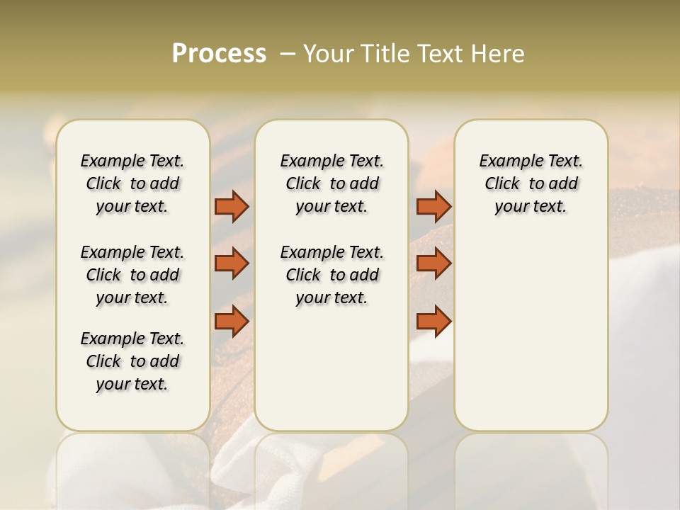 Sliced Healthy Slice PowerPoint Template