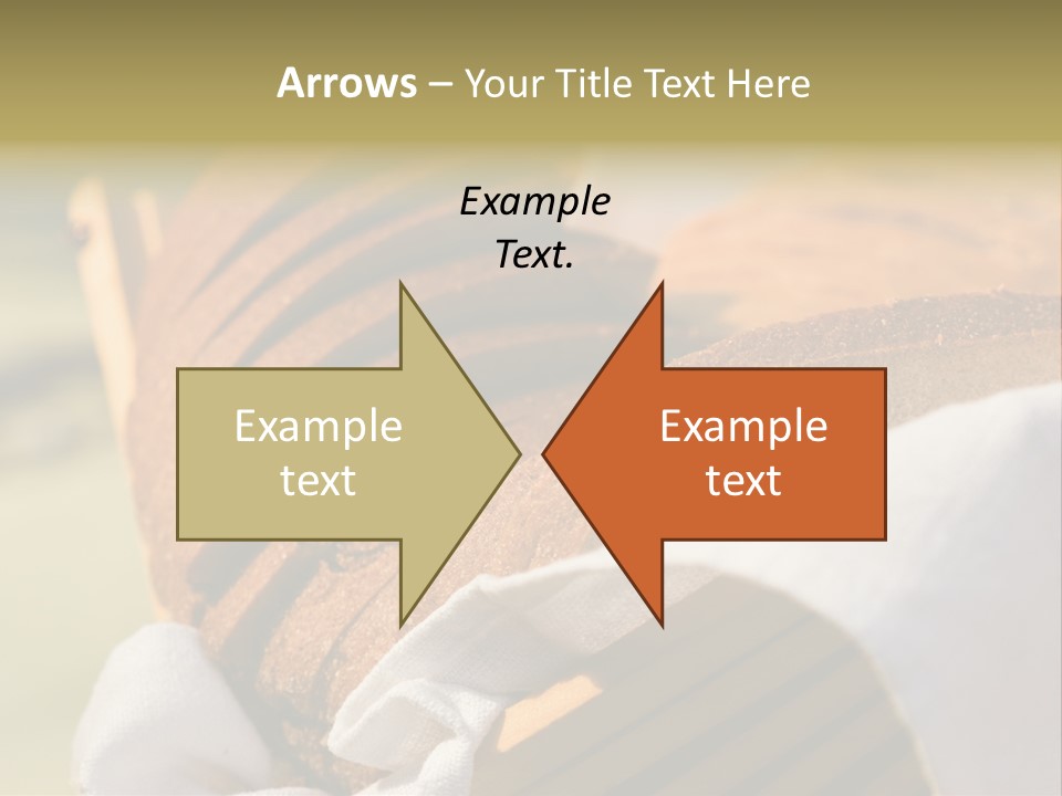 Sliced Healthy Slice PowerPoint Template