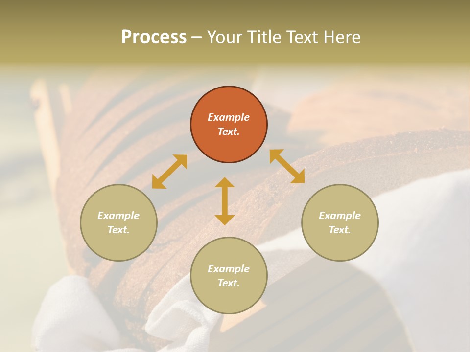Sliced Healthy Slice PowerPoint Template
