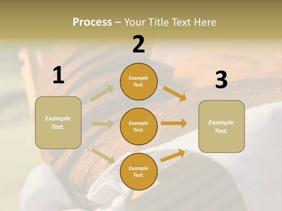 Sliced Healthy Slice PowerPoint Template
