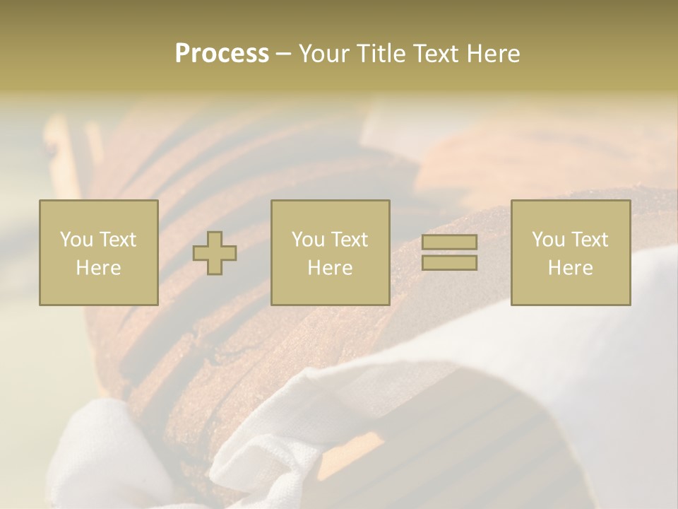 Sliced Healthy Slice PowerPoint Template