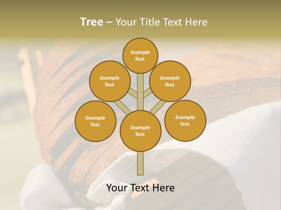 Sliced Healthy Slice PowerPoint Template