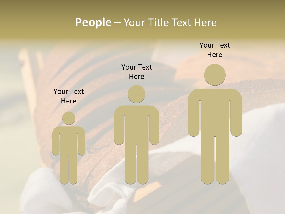Sliced Healthy Slice PowerPoint Template