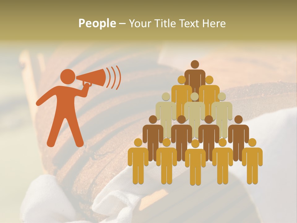 Sliced Healthy Slice PowerPoint Template